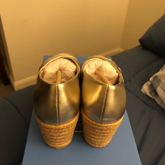 NWT Jack Rogers Palmer Criss Cross Wedge Espadrille - Picture 4 of 5